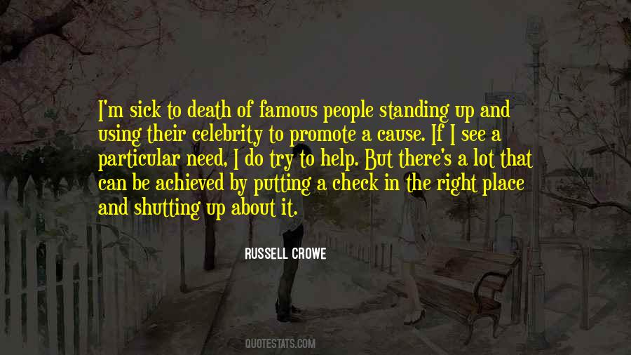 Quotes About The Right Place #973698
