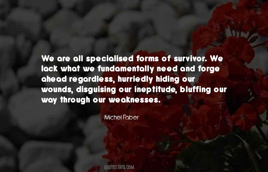 Quotes About Our Weaknesses #1052490