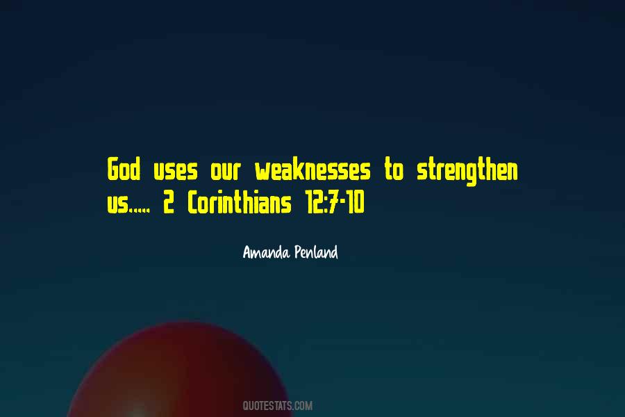 Quotes About Our Weaknesses #18453