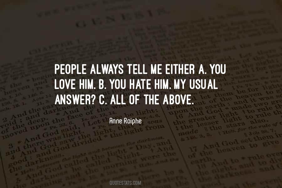 People You Hate Quotes #199147