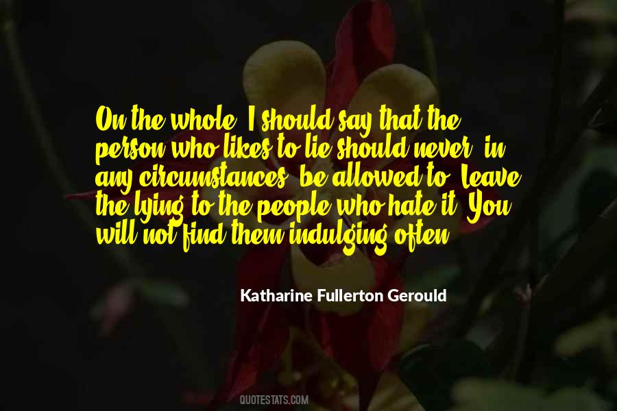 People You Hate Quotes #204436