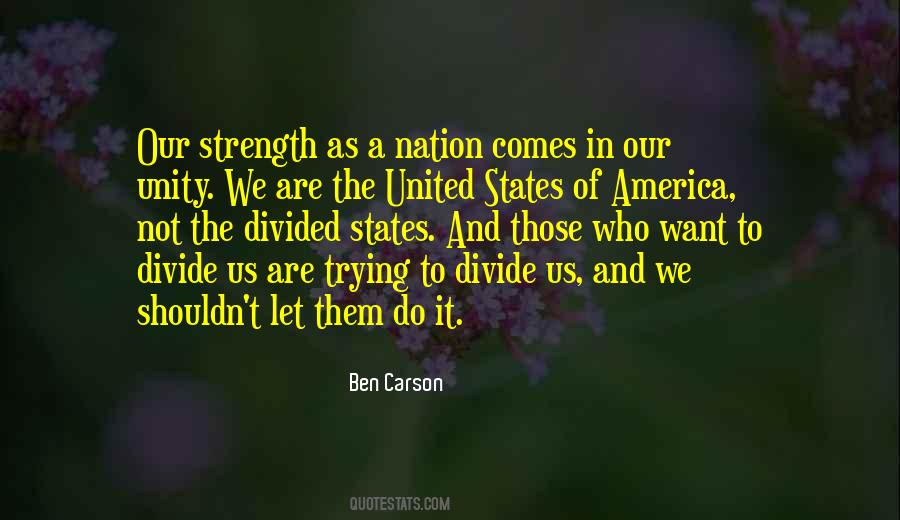 Quotes About America's Strength #1100080
