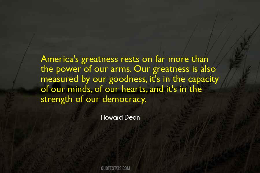 Quotes About America's Strength #623670