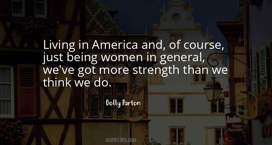 Quotes About America's Strength #812577