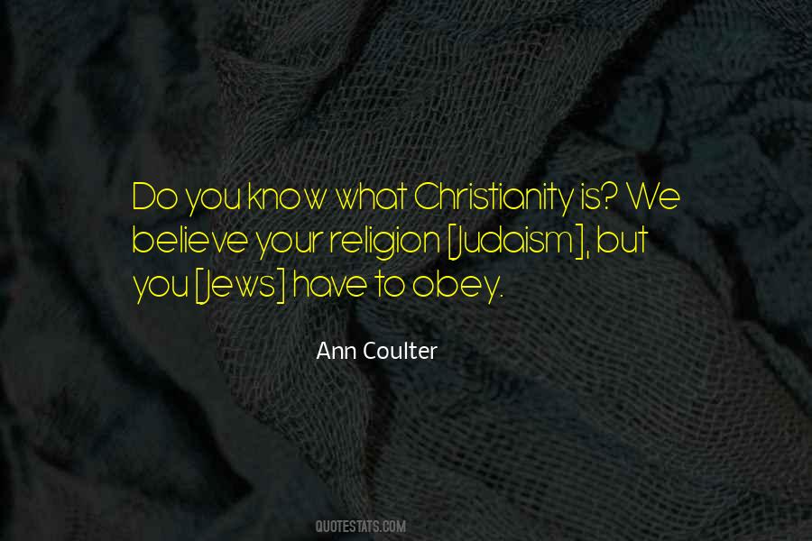 Quotes About Judaism Religion #1244664