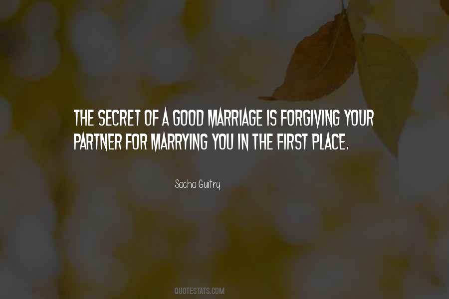 Quotes About Secret Marriage #1741946