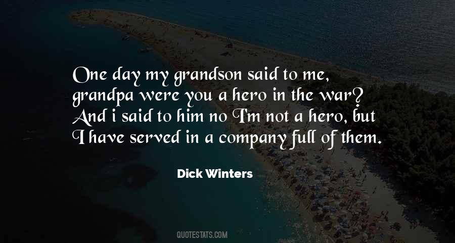 Not A Hero Quotes #973815