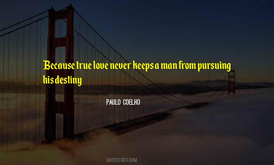 Quotes About Pursuing Love #1349072