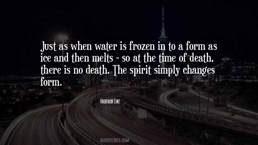 Quotes About Ice Water #103320