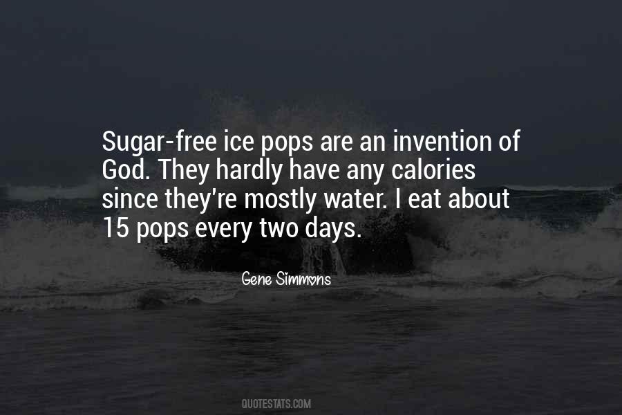 Quotes About Ice Water #122992