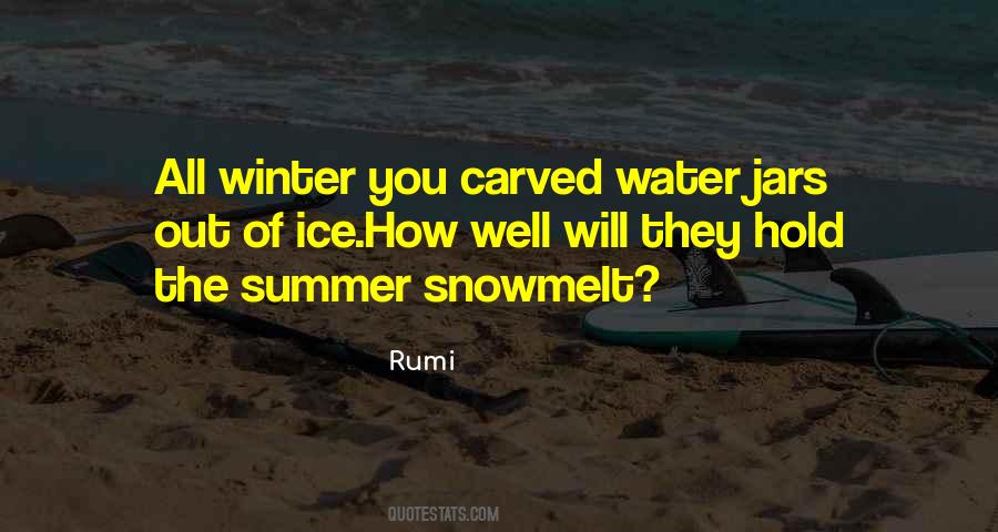 Quotes About Ice Water #1471189 Quotes About Ice Water #1471189