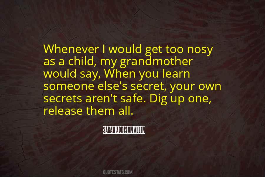 Quotes About Secret Lies #365260