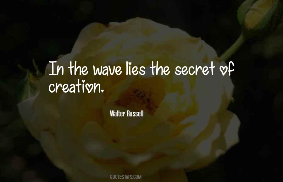 Quotes About Secret Lies #529827