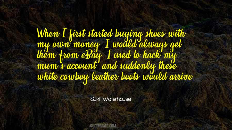 Quotes About Leather Boots #176848