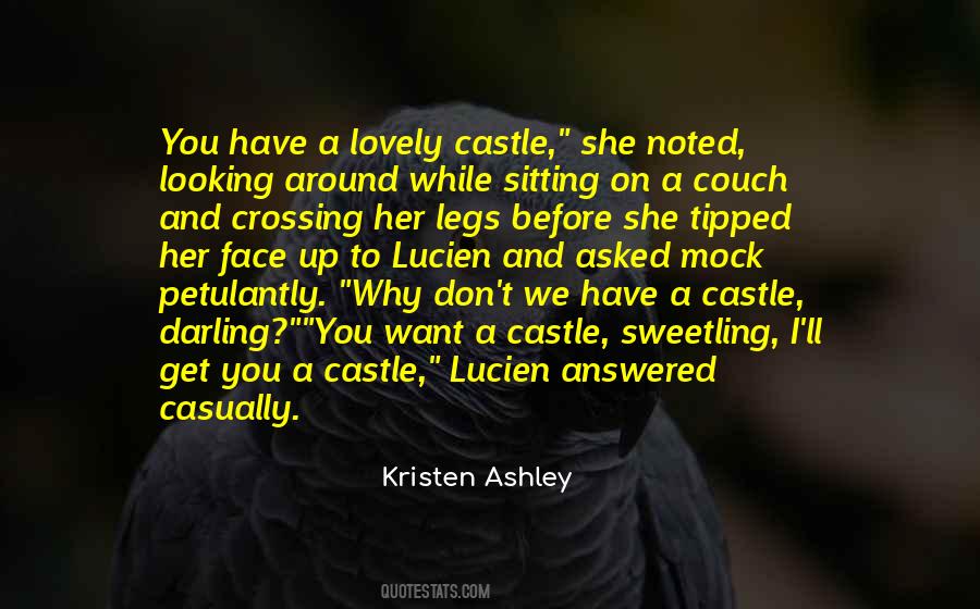 Quotes About Crossing Your Legs #173888
