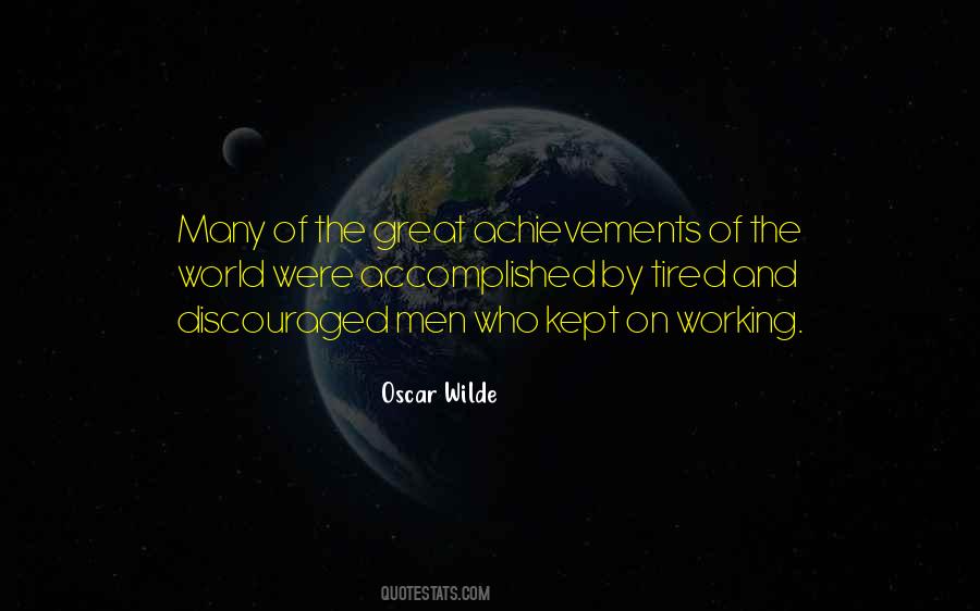 Quotes About Great Achievements #125862