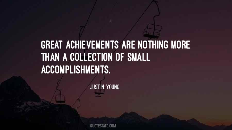 Quotes About Great Achievements #418765