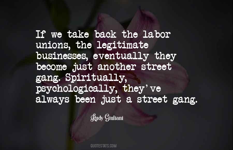 Street Gang Quotes #1088242