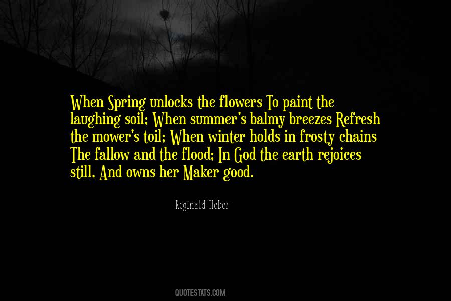 Earth And Flowers Quotes #1340153