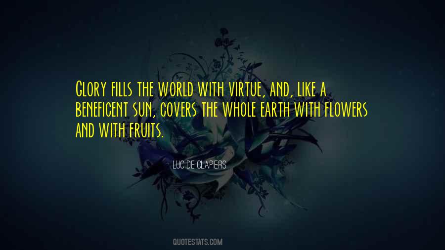 Earth And Flowers Quotes #1504769