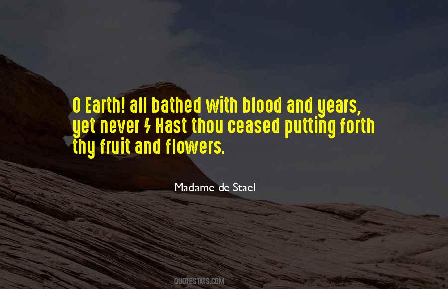 Earth And Flowers Quotes #484577