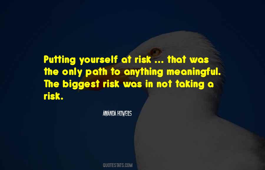 Quotes About Taking A Risk #563009