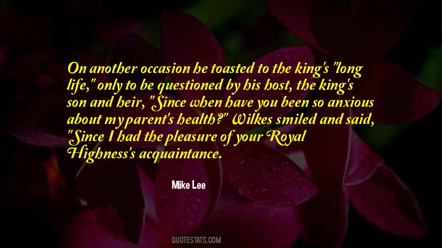 Be King Quotes #26411