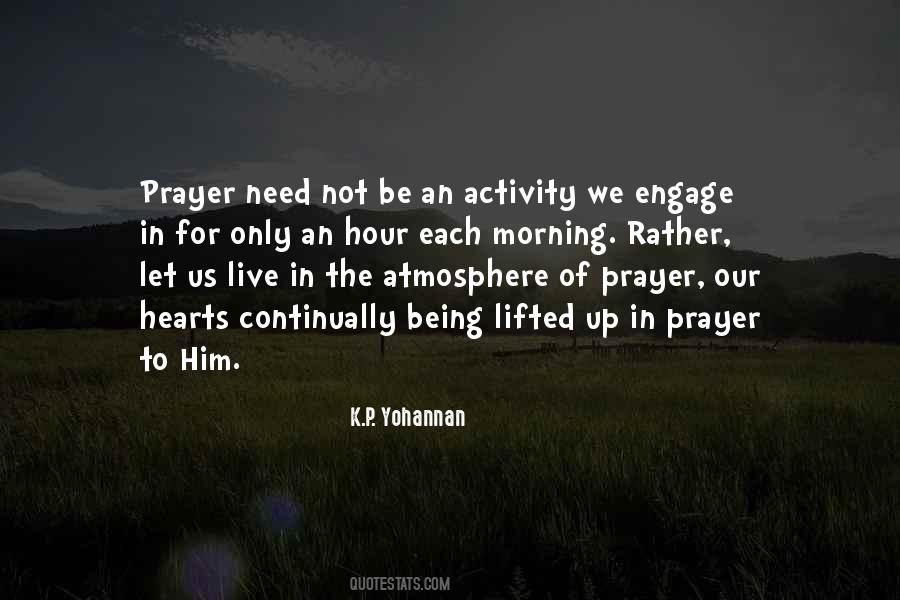 Quotes About Morning Prayer #258553