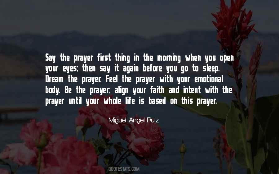 Quotes About Morning Prayer #410381