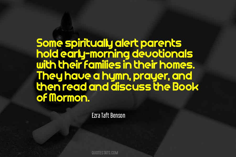 Quotes About Morning Prayer #465360