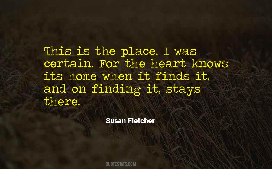 Quotes About Finding One's Place #1031407