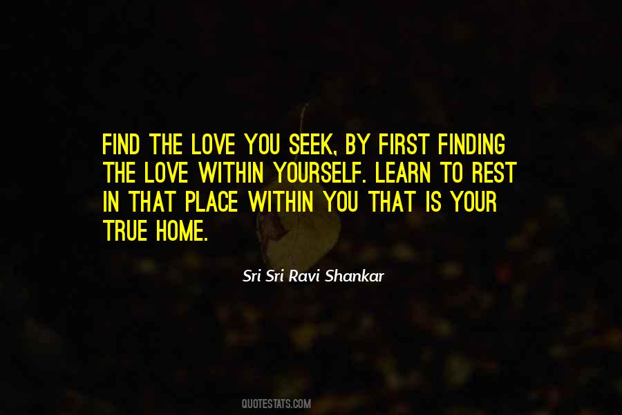 Quotes About Finding One's Place #278245