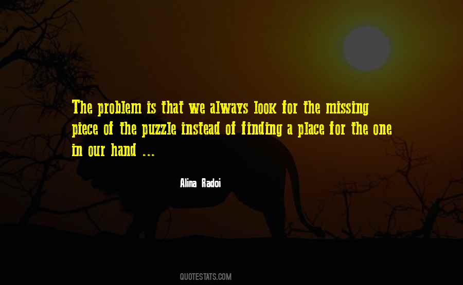 Quotes About Finding One's Place #413783