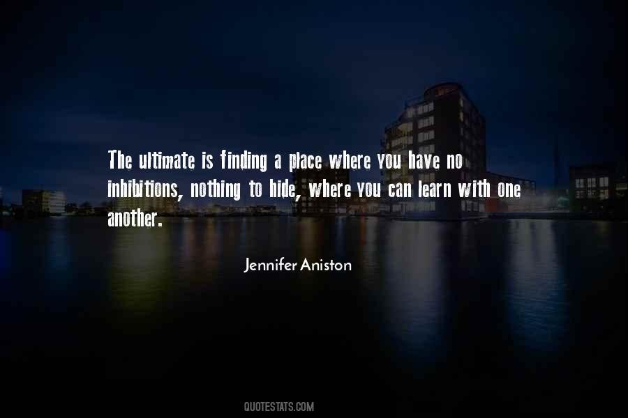 Quotes About Finding One's Place #475098