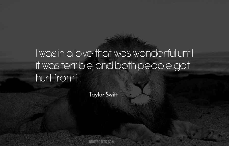 Quotes About Love Taylor Swift #974716