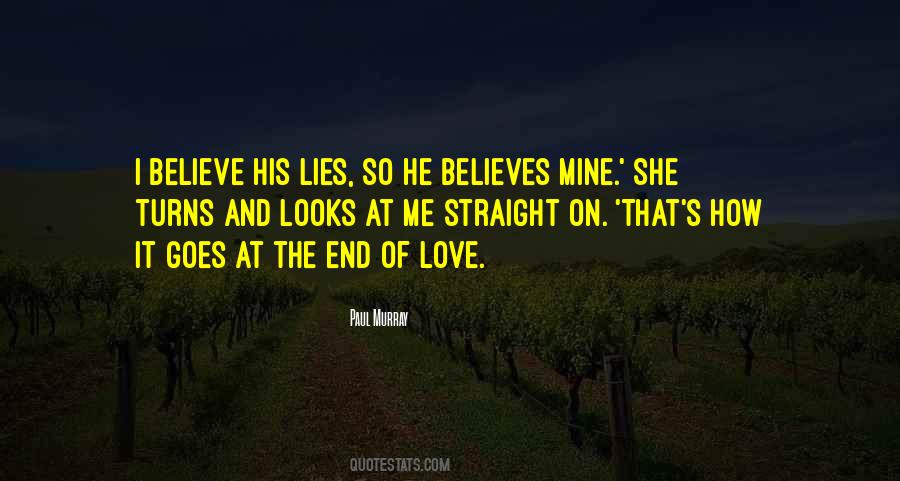 Quotes About The End Of Love #1512307