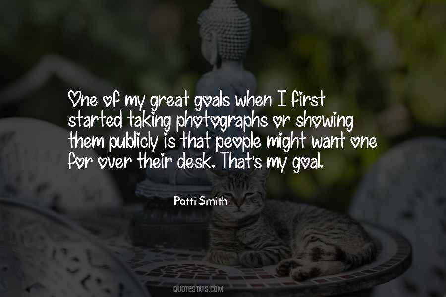 Goals People Quotes #168077