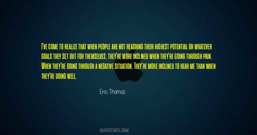 Goals People Quotes #324440