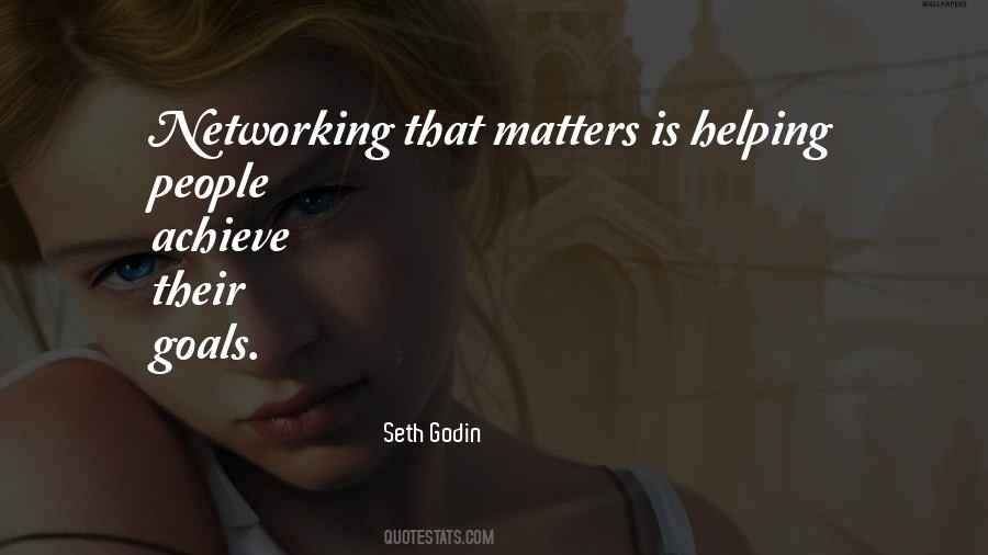 Goals People Quotes #490071