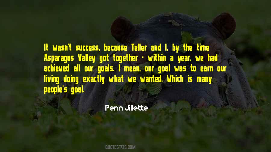 Goals People Quotes #88726