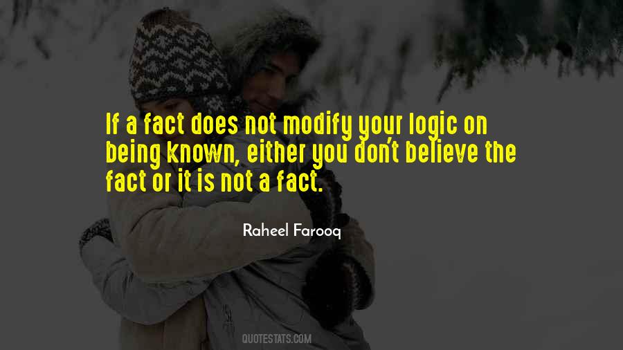 Facts You Quotes #138777