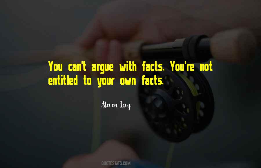 Facts You Quotes #496735
