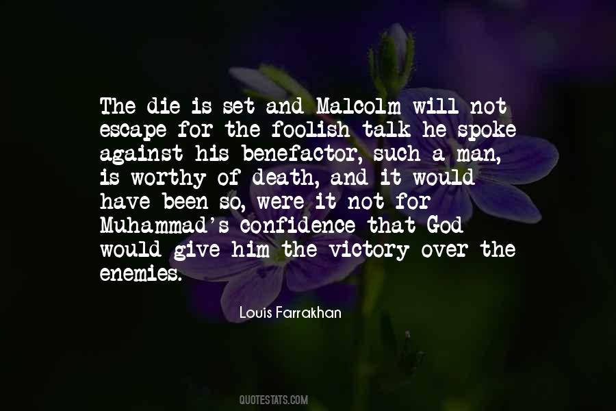Victory And Death Quotes #1137150