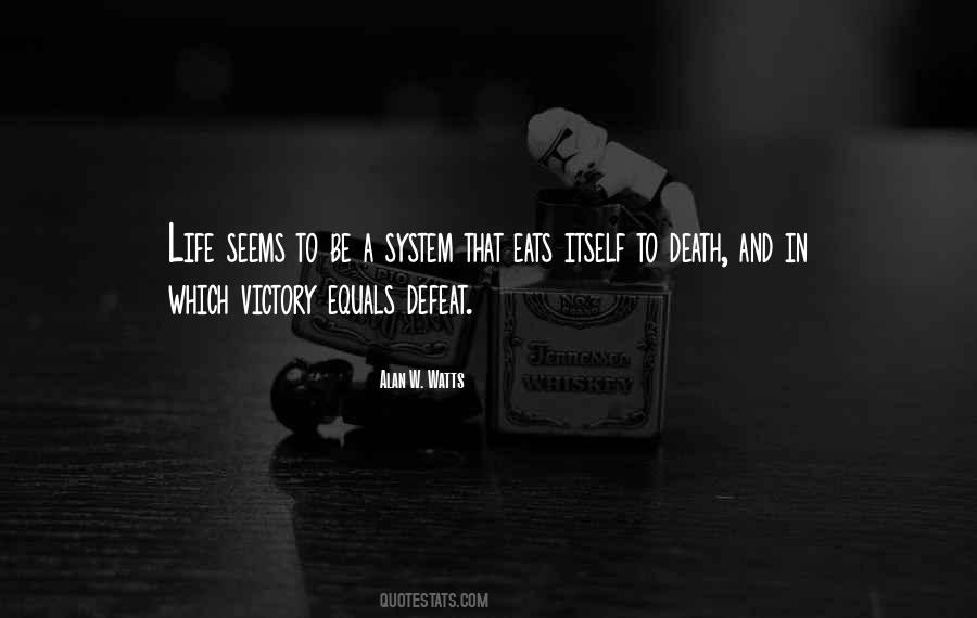 Victory And Death Quotes #1589992