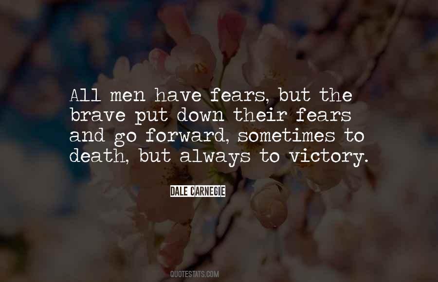 Victory And Death Quotes #1693544