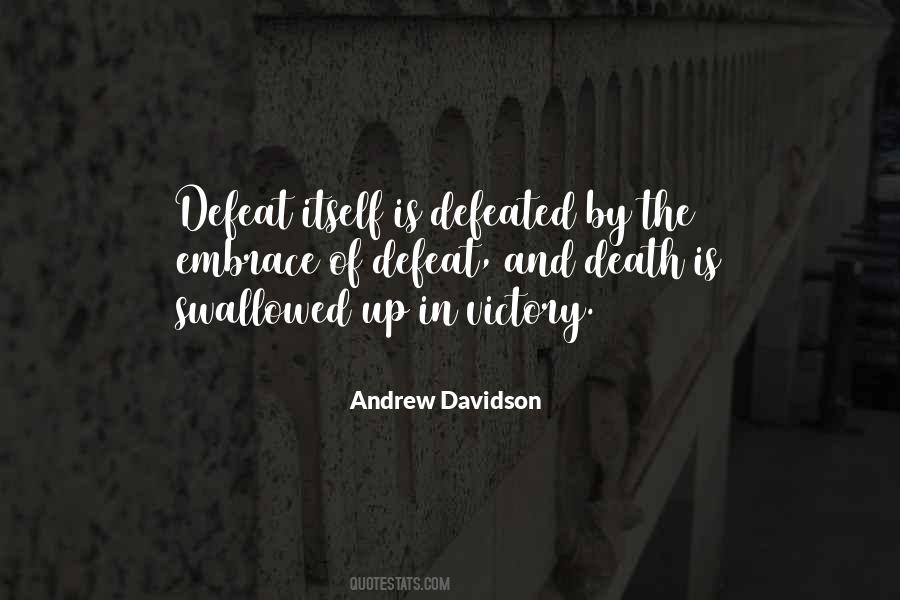 Victory And Death Quotes #459226