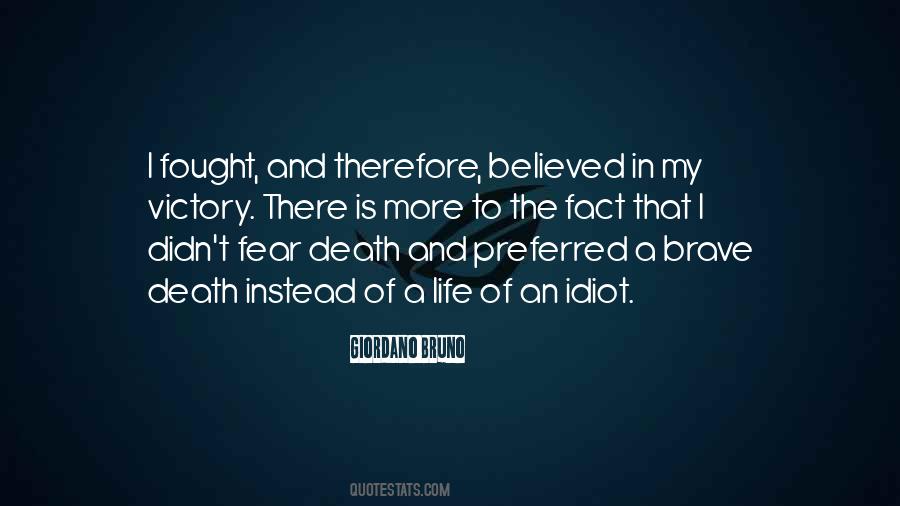 Victory And Death Quotes #663496