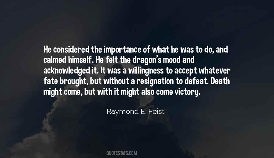 Victory And Death Quotes #842676