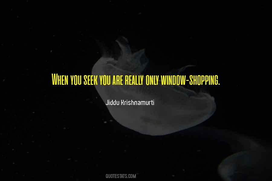 Quotes About Window Shopping #1867482