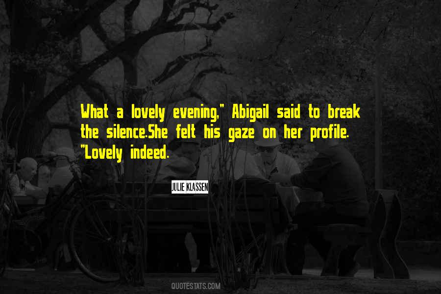 Quotes About Abigail #669773